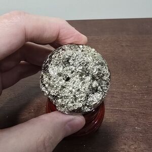 Pyrite Crystal Sphere #M 50 mm